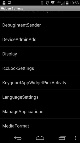 Imagen 2 para Hidden Android Settings