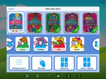 Image 0 for WH Question Cards: Who, W…