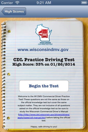 Imagen 0 para WI DMV Commercial Driver …