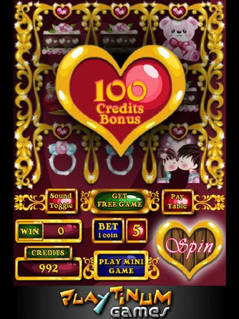 Imagen 1 para Loving Hearts Slots - Val…