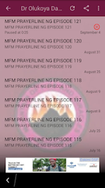 Image 1 for MFM Sermons NG