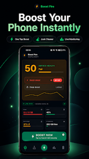 Imagen 0 para Boost Fire - Game Booster…