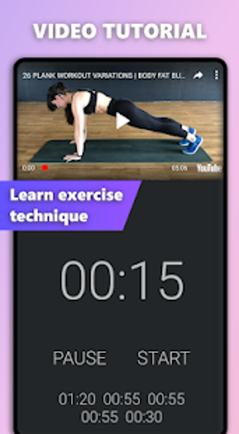 Image 1 for Plank Workout - Fat Burni…
