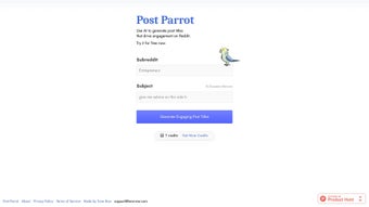 Imagen 0 para Post Parrot