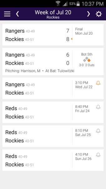 Imagen 1 para Baseball Schedule for Roc…
