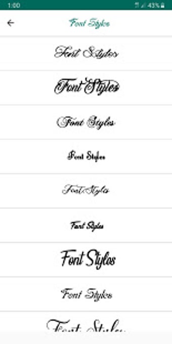 Image 3 for Font Styles