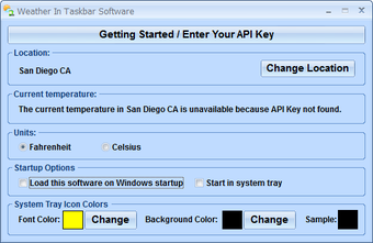 Image 0 for Weather In Taskbar Softwa…