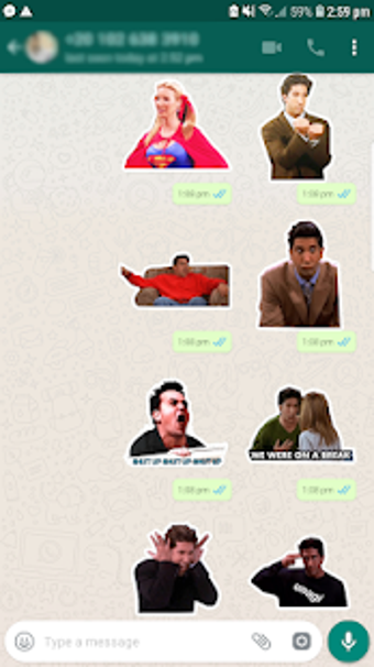 Imagen 2 para Friends TV Show Stickers …