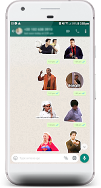 Imagen 1 para Friends TV Show Stickers …