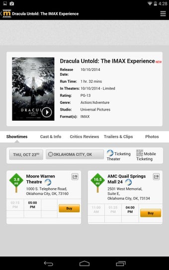 Imagen 3 para MovieTickets.com
