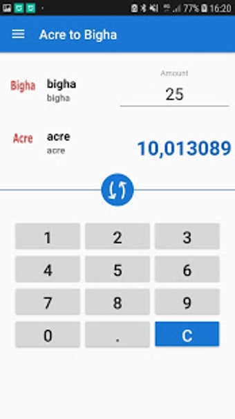 Image 1 for acre to bigha converter