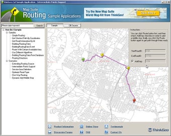 Imagen 0 para Map Suite Routing