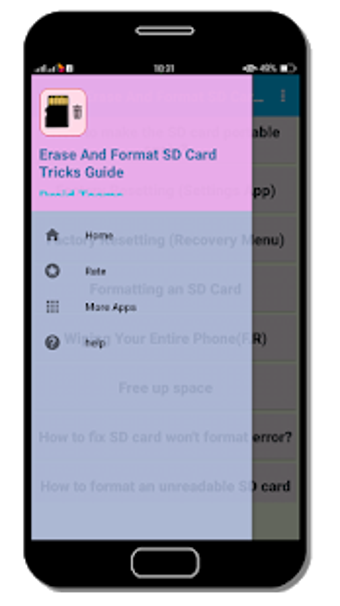 Imagen 1 para Erase And Format SD Card …