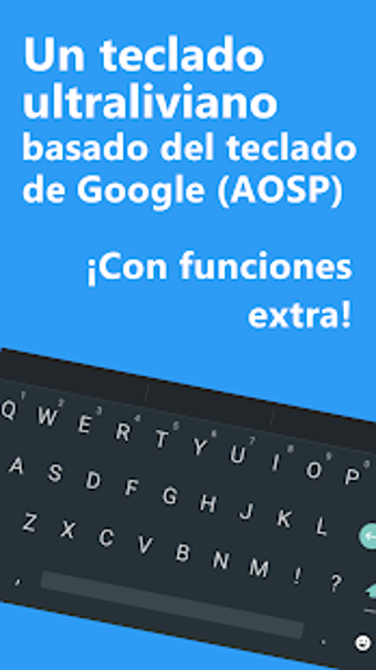 Imagen 0 para Minimal Keyboard - Ligero…