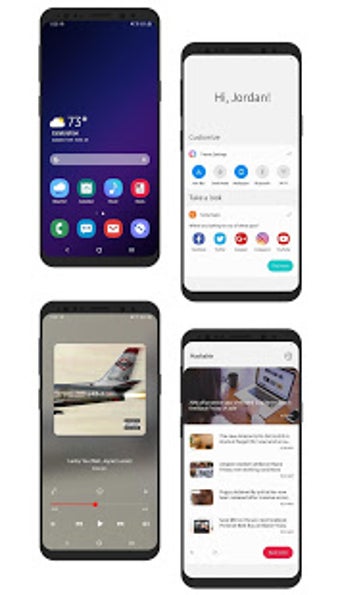 Image 0 for OneUI-Home for KLWP