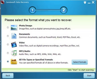 Image 1 for Cendarsoft Data Recovery