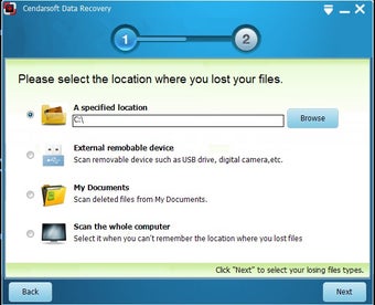 Image 1 for Cendarsoft Data Recovery