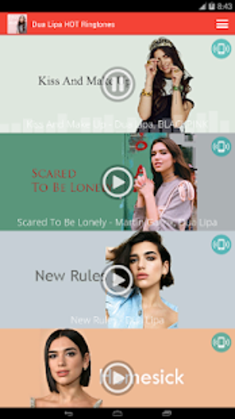 Imagen 1 para Dua Lipa HOT Ringtones