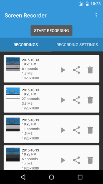 Imagen 2 para Lollipop Screen Recorder