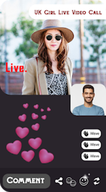 Imagen 1 para Random Video Chat with Uk…