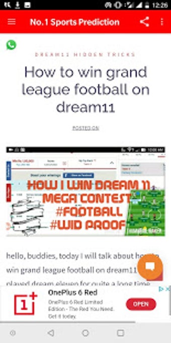 Image 3 for No.1 Sports Prediction