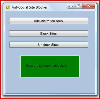Imagen 2 para AntySocial Site Blocker