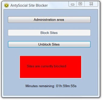 Image 0 for AntySocial Site Blocker