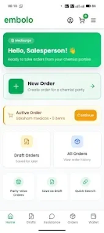 Image 0 for Embolo Salesperson App