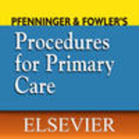 Pfenninger and Fowler's Procedures for Primary Care hot 4th Edition