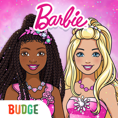 green emerald velvet dress Barbie Magical Fashion - Dress Up main image 0