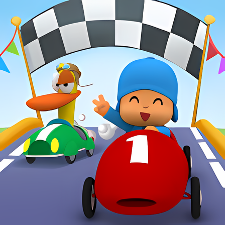Pocoyo Racing Kids Car Race Fast 3D Adventure for Android Free download and software reviews CNET Download