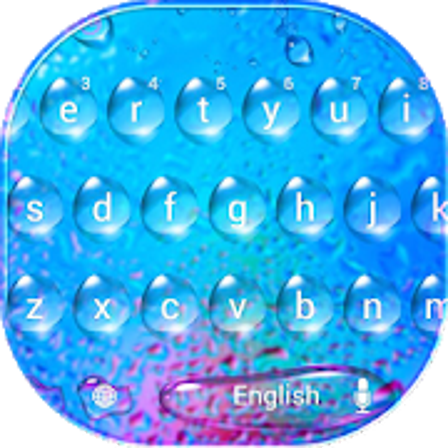 Rain Water Keyboard theme Free download and software reviews