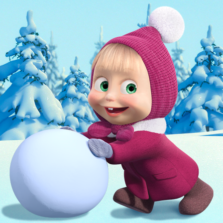 Masha and The Bear Xmas shopping Free download and software