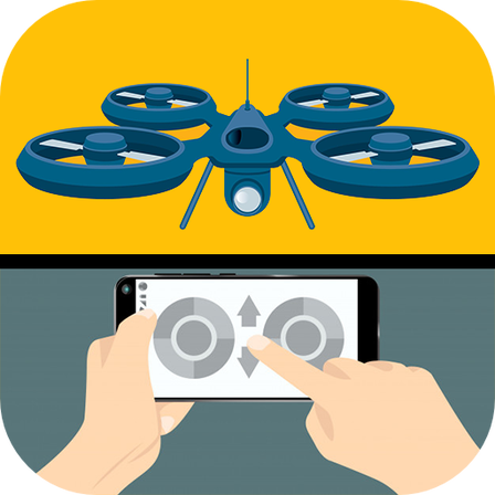 Hand control rc drone deals