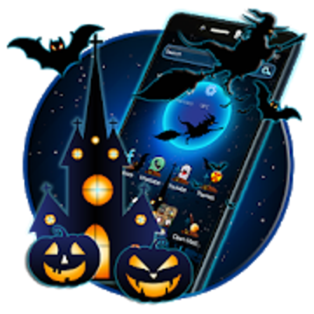 Halloween Android Logo