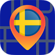 Icono de programa: Maps of Sweden: Offline M…