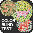 Color Blindness Test Ishihara -Optometry, Eye test icon
