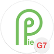 Icono de programa: Android P Theme for LG G7…
