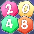 Icon of program: 2048 Hexagon Block Puzzle