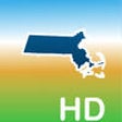 Icon of program: Aqua Map Massachusetts HD…