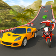 Icono de programa: Car vs Bike Racing