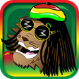 Icono de programa: Jamaican Rasta Cat Sticke…