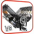 Icon of program: V8 Engine 3D Live Wallpap…