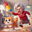 Icono de programa: Anime Granny Cat Simulato…