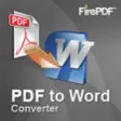 Icon of program: FirePDF PDF to Word Conve…