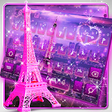 Icono de programa: Pink Paris Keyboard Theme