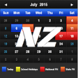 Icon of program: New Zealand Calendar