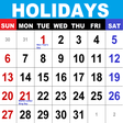 Icono de programa: Holiday Calendar World Pu…