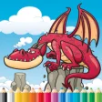 Icon of program: Dragon Art Coloring Book …