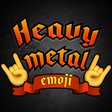Icon of program: Heavy Metal Emoji Keyboar…